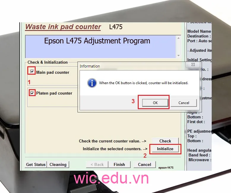 Phần mềm Reset máy in Epson L475